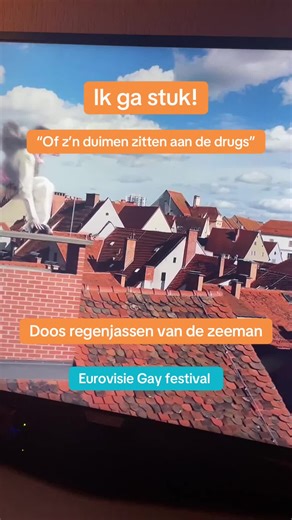 Eurovisie Gay Festival kijken is het leukste via VRT met @Peter Van de Veire #eurovision @Zeeman