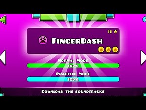 Geometry Dash - Fingerdash all coins
