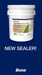 Bona SuperSport ClearSeal – the latest innovation in waterborne sport floor sealers! With its superior build and ease of abrasion, this clear formulation sealer with no added pigments not only protects but also accentuates the natural beauty of maple wood sport floors. 🏀 Learn more about Bona Sport Waterborne Sealers HERE: https://bit.ly/410awf0 | Bona US Professional