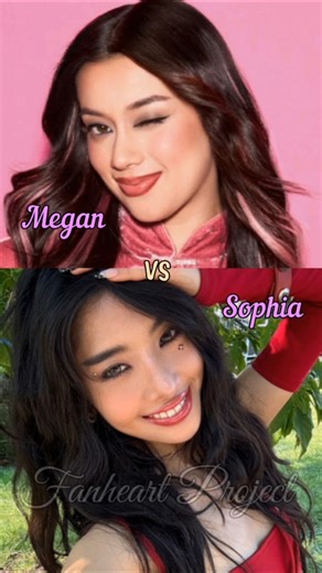 MEGAN VS SOPHIA ✨🔥 #katseye #edit #heymama