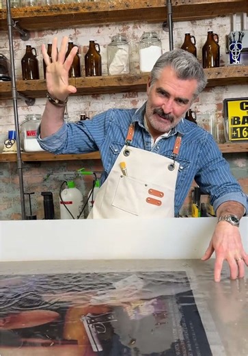 Restoring a Vintage Italian Pulp Fiction Poster