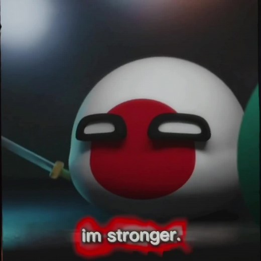 Polish Tortoise and Japan Countryball Outline - Creative Edit