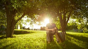 281K views · 1.7K reactions | Remember the viral FB video of the Dulcimer Dad and his pet raccoon? Enjoy 3 Free songs from Folk Rock artist Ted Yoder today. | Ted Yoder | Facebook