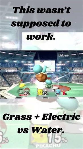 Ivysaur & Pikachu DOMINATE Max Squirtle in 8s! | Smash Bros Brawl Dolphin