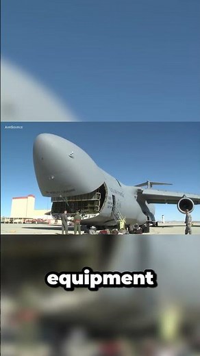 C-5 GALAXY: CARRYING 135 TONS IN ONE FLIGHT!