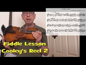 Irish Fiddle Lesson - Cooley's Reel Part 2/2