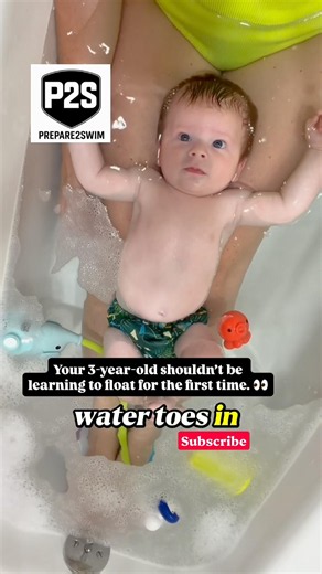 Start preparing your baby for a lifetime of water adventures! @Prepare2Swim 👶🏻🛁💦