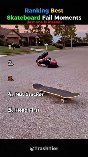 Ranking The Best Skateboard Fails Ever!