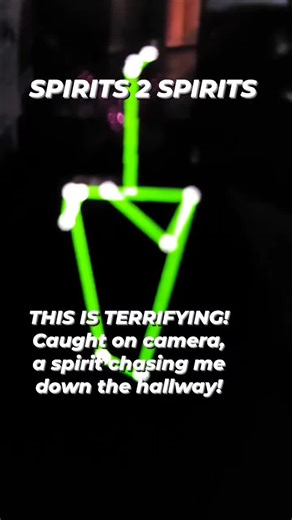 Terrifying moment caught on camera when spirit is chasing me down the hallway! #fyp #foryou #foryoupage #haunted #spirits2spirits