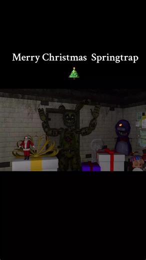 Merry Christmas Springtrap Animation