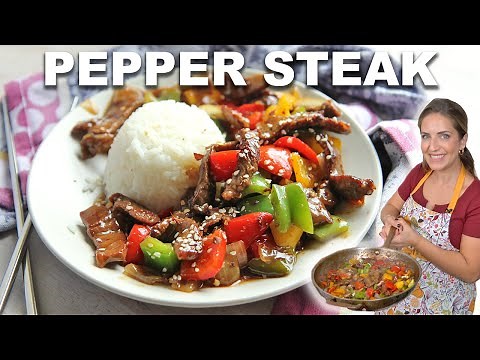 Pepper Steak - 15 Minute Recipe | Better Than Takeout!