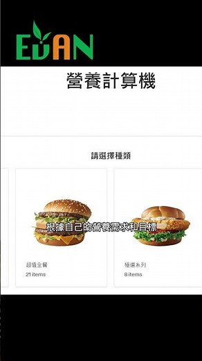 麥當勞提供了一個熱量計算工具，可以幫助我們瞭解每種餐點的熱量含量#艾門享受健康計畫 #飲食計畫 #減肥 #瘦身 #健康 #蔬果漾 #優菌多 #亮妍肌漾
