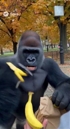 The Banana Battle #funny #wtf #funnymemes