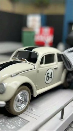 Extremely Dirty Mini VW Beetle Gets Satisfying Mini Wash 🚿✨