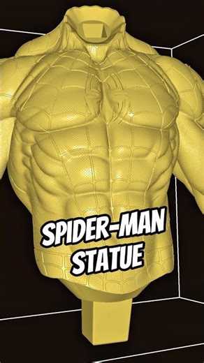 3D Look at Spider-Man Statue by Epic Prop #3dprinting #spiderman #marvel #stl #3dart #fdm #resin