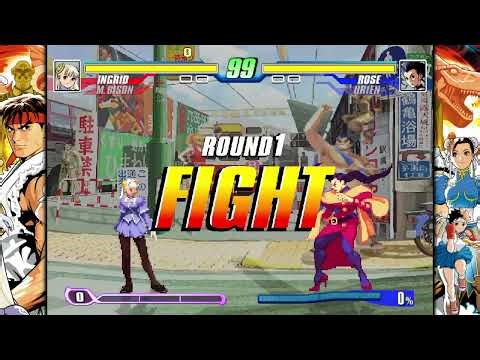 CAPCOM FIGHTING COLLECTION 2: Capcom Fighting Evolution - Ingrid/M. Bison Playthrough