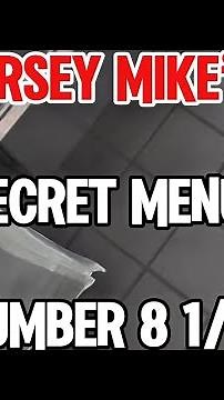 Making Jersey Mike’s Secret Menu Sub - The #8 1/2 🔥🥪