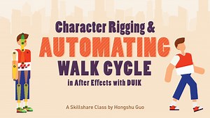 Animación de personajes simple: ciclo de caminata en AE sin fotogramas clave | Hongshu Guo | Skillshare