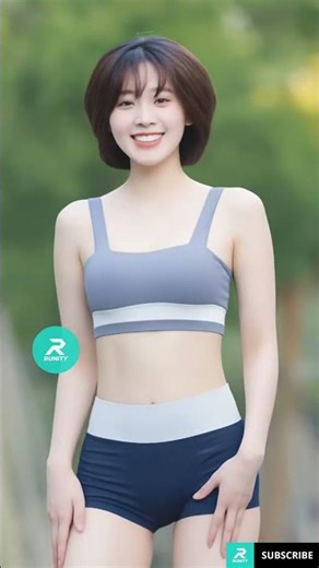 Beautiful Girl Running Joyful #shorts #shortvideo #viral #running #asianwoman #runningcommunity