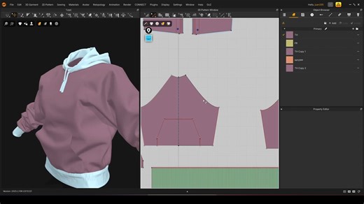 Marvelous designer俄国小姐姐