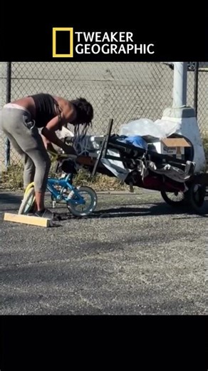 Tweaker Tricycle #fypシ #comedyfilms #helpmemakethismakesense #funny #nature #automobile #bike