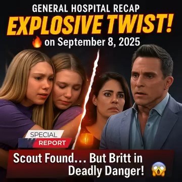 General Hospital Recap: Explosive Twists on September 8, 2025 https://reelwealthreport.com/tv-shows/general-hospital-recap-explosive-twists-on-september-8-2025 Family drama, shocking secrets, and dangerous plots shake Port Charles in today’s General Hospital! 💥 Charlotte helps Scout, Lulu lays down the law, Alexis comforts her granddaughter, while Anna hunts for Drew’s shooter. Meanwhile, Jason races to save Britt as Pascal sets a deadly trap. Don’t miss these unforgettable moments from the Sep