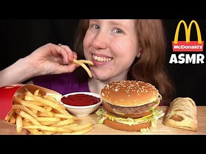 ASMR MCDONALD'S BIG MAC MUKBANG (Collab With CravingSatisfiedASMR) EATING SOUNDS