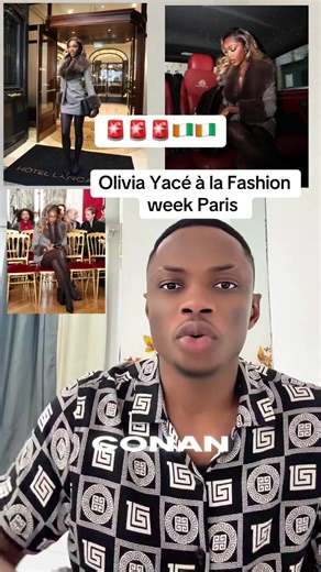 Olivia Yacé à la Fashion week Paris 🇨🇮🇨🇮🇨🇮🇨🇮🇨🇮😱😱😱🚨🚨🚨🚨 #cotedivoire🇨🇮 #gbairaidosé😂😎 #abidjan_tiktok #oliviayace👑🇨🇮🇨🇮🇨🇮🇨🇮 #pourtoi @ELIE SERY KUAMÉ @Balance Célébrité @Comitemissci @Freddy Carmine @La Nouvelle Chaîne Ivoirienne @LifeTok @GBAIRAI_city @Gbairai Ivoire 225 🇨🇮✌️