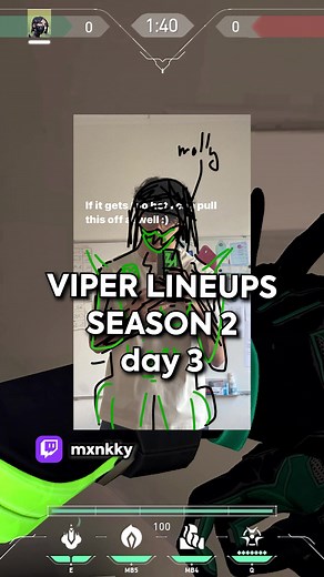 Mastering Viper Lineups on Valorant's Fracture Map