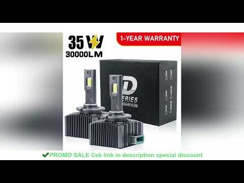 D SERIES D1S LED Car Headlights HID Bulbs D2S D3S D4S D5S D8S Turbo Lights 30000LM 6000K Auto Lamp C