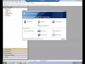Microsoft Dynamics Management Reporter Demonstration