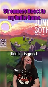 Streamers React to my Indie Game...