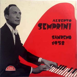 Alberto Semprini - Sanremo 1958