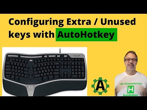 How to configure extra keyboard buttons with AutoHotkey | Natural Ergonomic keyboard 4000
