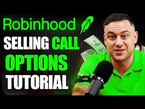 How to Sell Covered Call Options on Robinhood Explained | Option Trading for Beginners