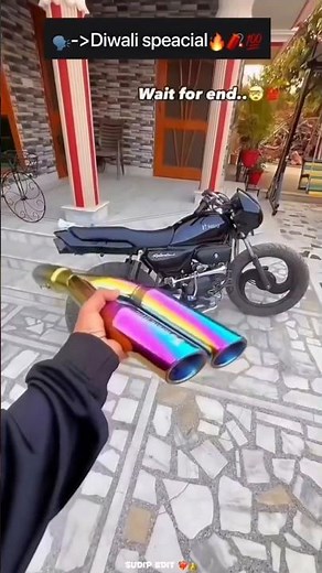 Splendor bike silencer modification 🔥🦅😈 #splendormodified #splendor #viral #silencar #shorts #tyer