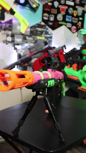 Spitfire Ranger Nerf MEGA Sniper Rifle Review