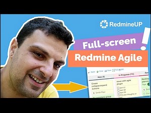 Redmine Agile plugin full-screen feature