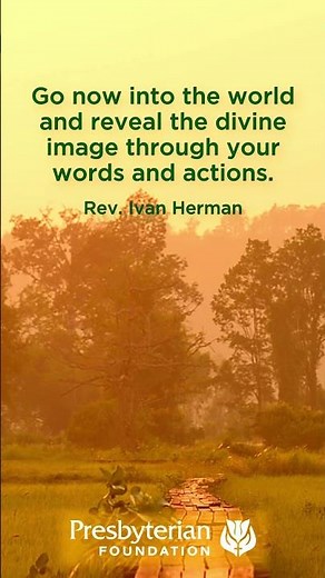 Blessing and Benediction for August 24, 2025 #pcusa #sundayblessing #quotes