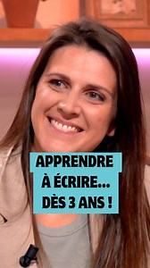 60K views · 159 reactions | Marion est ergothérapeute, elle accompagne des personnes en situation de handicap moteur. Elle nous montre comment initier très tôt les enfants à l’écriture avec des jeux simples et ludiques.  Extrait de l’émission du 30 mai 2025 « Apprendre à écrire… dès 3 ans ! » disponible en intégralité sur France.Tv et Youtube. | La maison des maternelles | Facebook