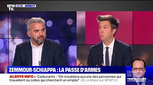 Alexis Corbière à propos d'Éric Zemmour: "Braquer quelqu'un avec un fusil, c'est malsain"