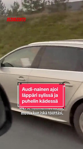 Autonkuljettaja herätti turhautumista moottoritiellä