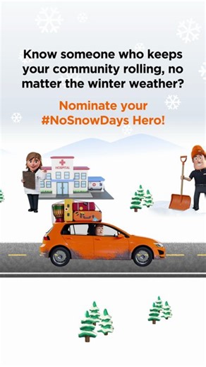 ❄️ The Kal Tire #NoSnowDays giveaway is BACK! ❄️ Some people can't hit 'snooze' on a snow day, and they can't let winter slow them down. From delivery drivers, healthcare workers, tradespeople, waste collectors and service workers, and even the road maintenance team who keeps the sidewalks clean. We want to celebrate those who show up, no matter the snow! Nominate a “No Snow Days Hero” in your own community to enter for a chance to win a No Snow Days Survival Kit prize pack or a set of 4 tires f