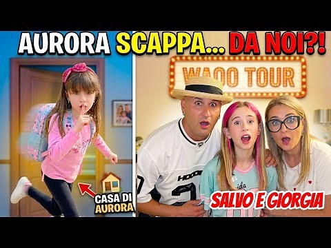 INCREDIBILE: AURORA SCAPPA DI CASA PER ANDARE DA SALVO E GIORGIA! #capitandadeaurora