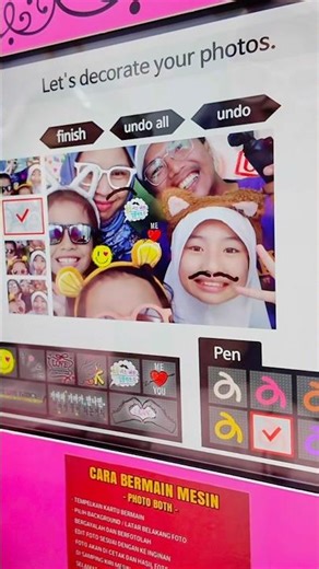 DAILY VLOG NOURA PHOTO BOOTH WITH FAMILY #photobooth