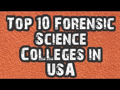 Top 10 Forensic Science Colleges in United States || New York University|| University of New Haven||