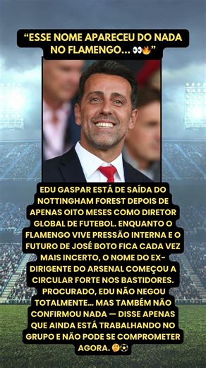 “Esse nome apareceu do nada no Flamengo… 👀🔥”