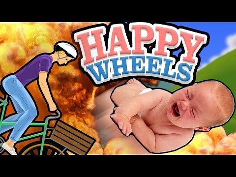 HAPPY WHEELS: "TOSS THE BABY" - Happy Wheels Gameplay