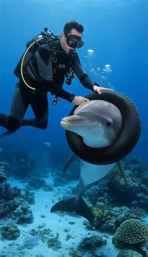 Este delfín lo liberamos y lo que hizo nos dejó sin palabras #Viral #Naturaleza