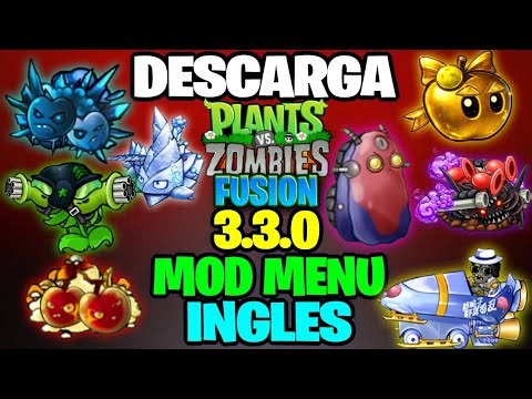 DESCARGA PvZ FUSIÓN 3.3.1 INGLES CON MOD MENU 